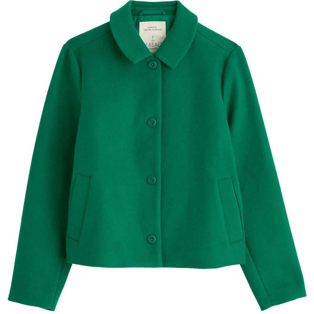 Seasalt West Moor Wool-Blend Worker Jacket